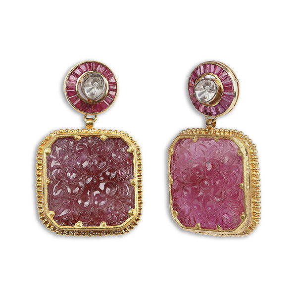 Lal Chauras Earrings