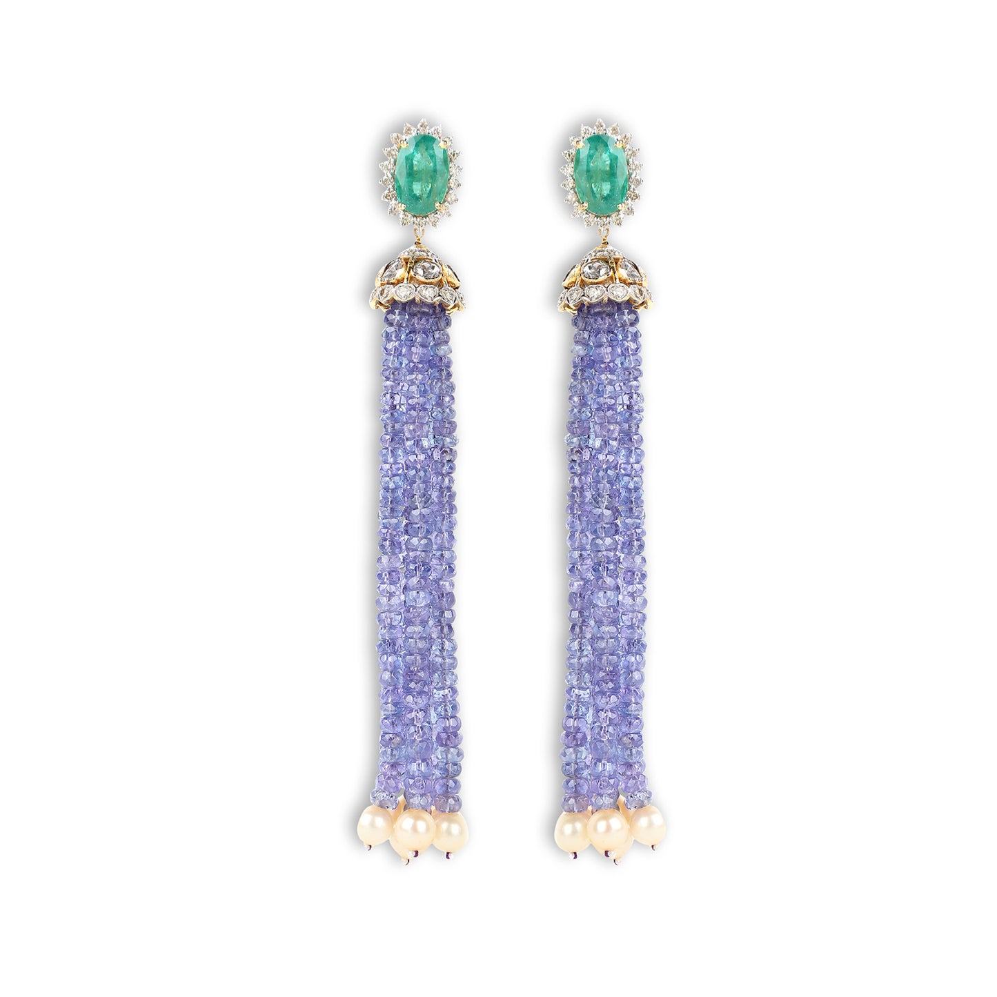 Ganga Jamuna Earrings
