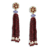 Lal Jhalar Earrings