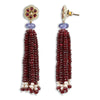 Lal Jhalar Earrings