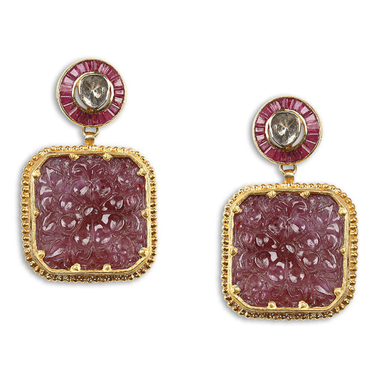 Lal Chauras Earrings