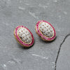 Rosa Oval earrings