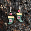 Shershah Aventurine Earrings