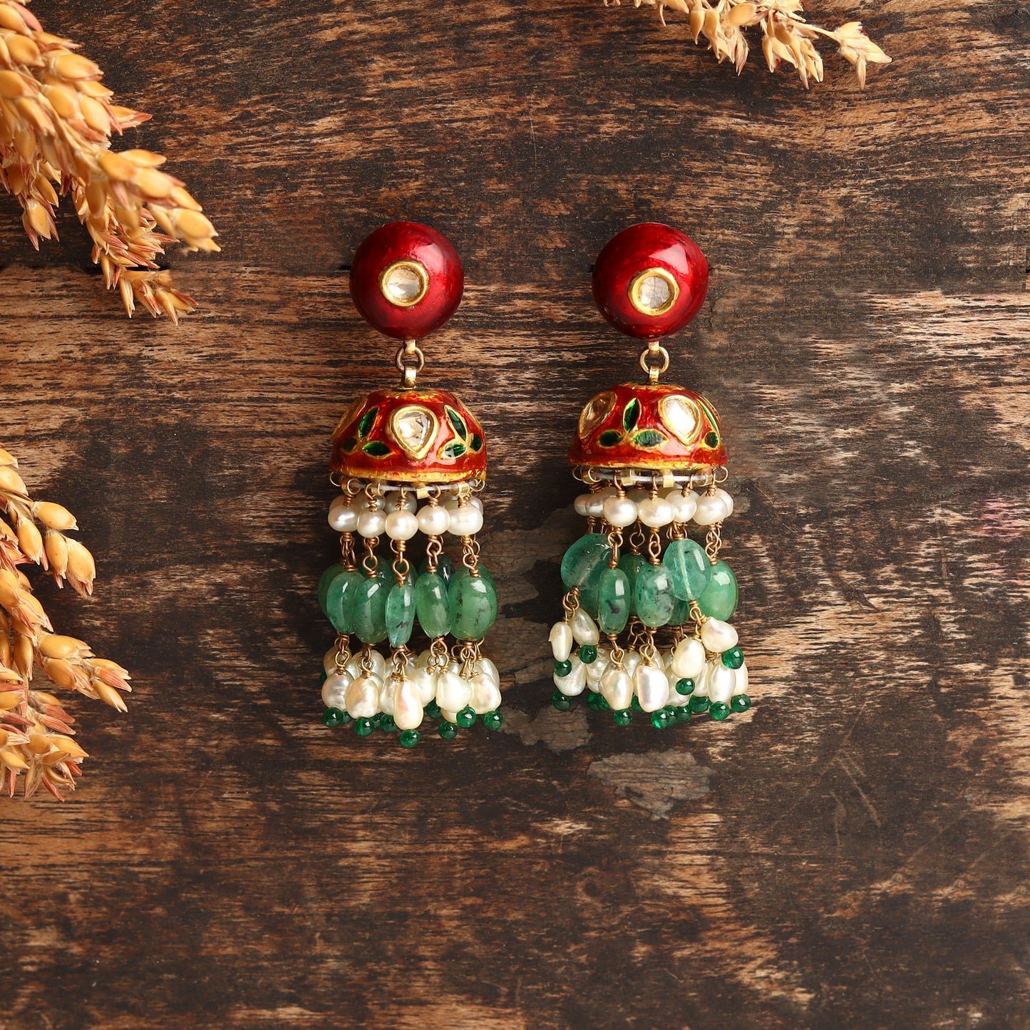 Pushpa Earrings