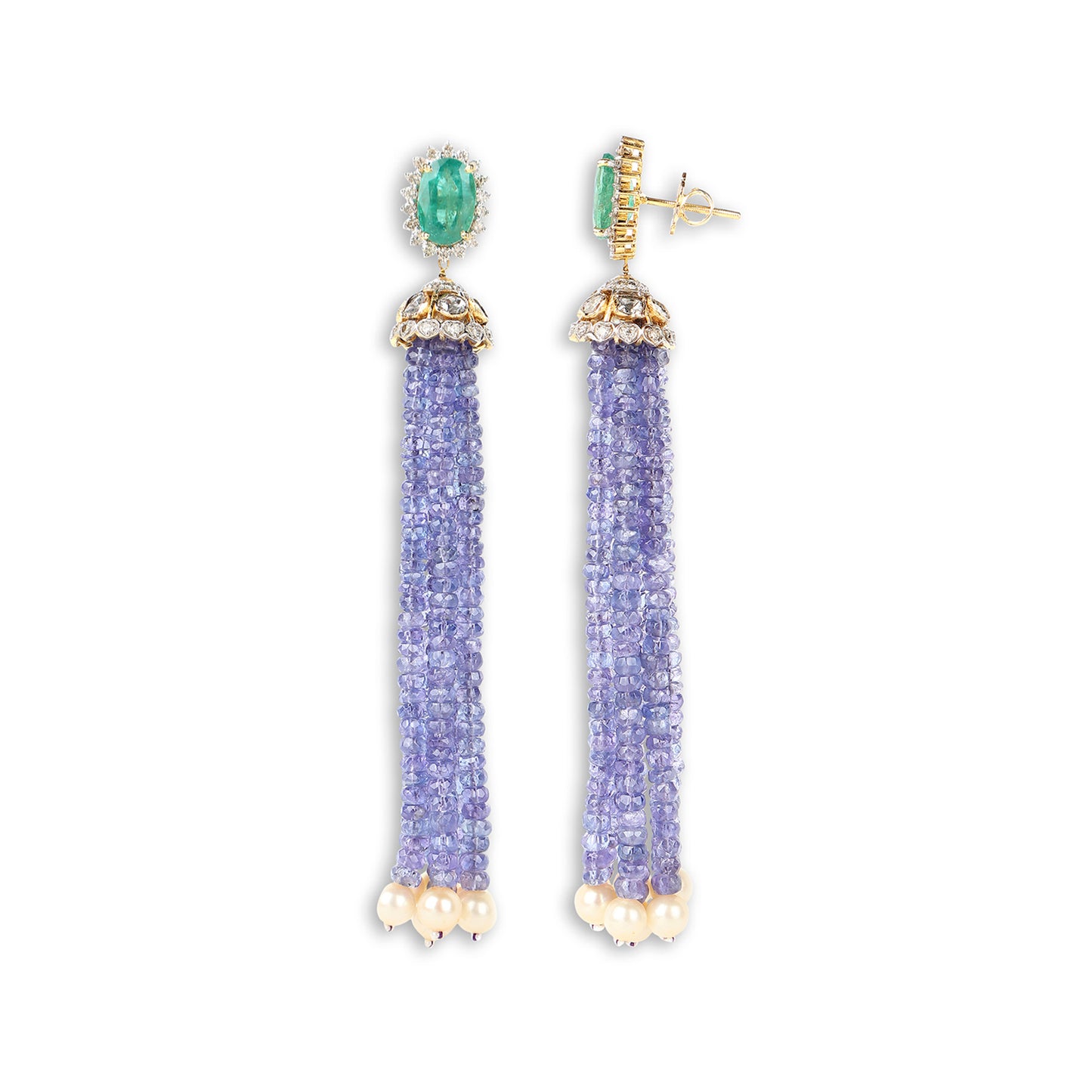 Ganga Jamuna Earrings