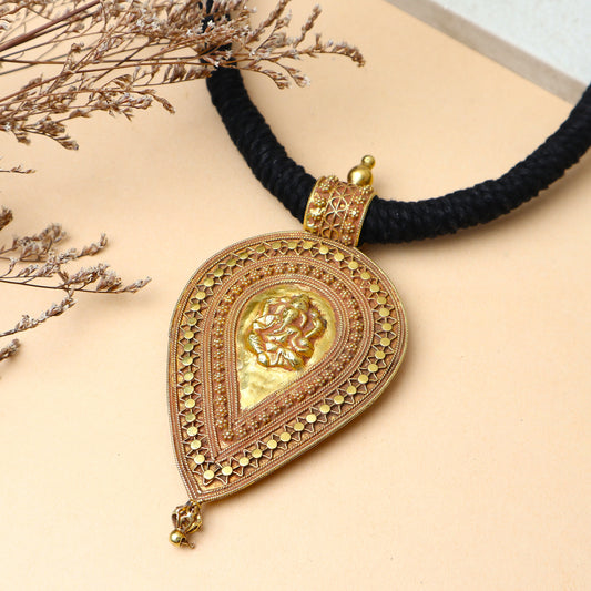 Nakshi Gold Pendant